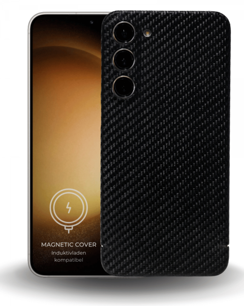 Samsung S23+ Magnetic Carbon Cover